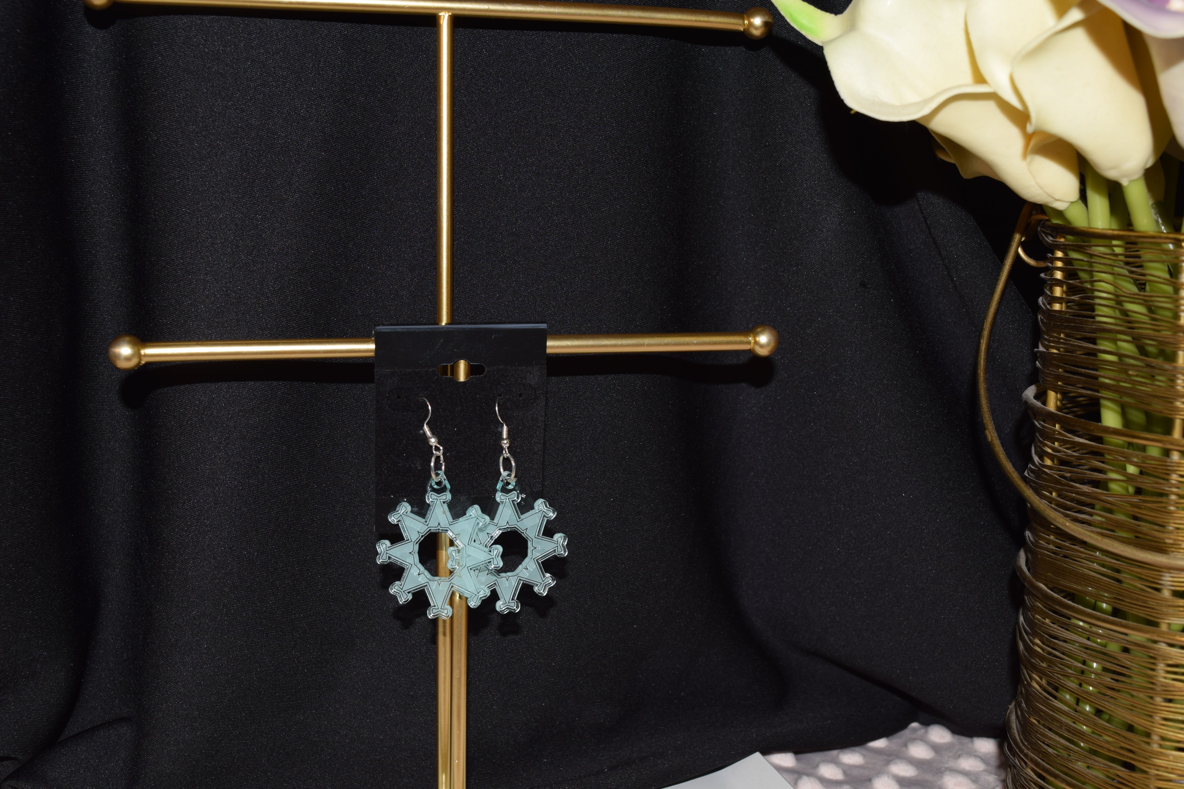 Acrylic Dangle Earring - Unique Design