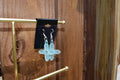 Laser Engraved Acrylic Art Piece, Earrings
