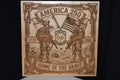Laser Engraved Americana Wood Art Piece