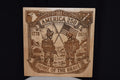 Laser Engraved Americana Wood Art Piece